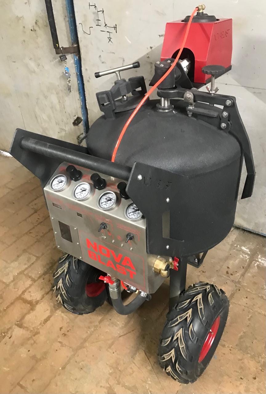 Содобластер, пескоструйный аппарат, гидро-абразивоструйный аппарат — фото 4