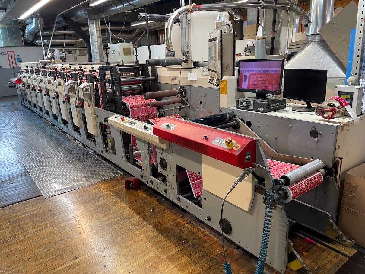 Флексографическая печатная машина MPS EF 410-8 UV