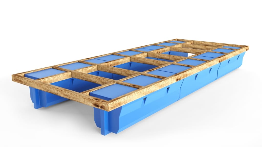 Пластиковые поплавки А-250 для понтона — фото 3