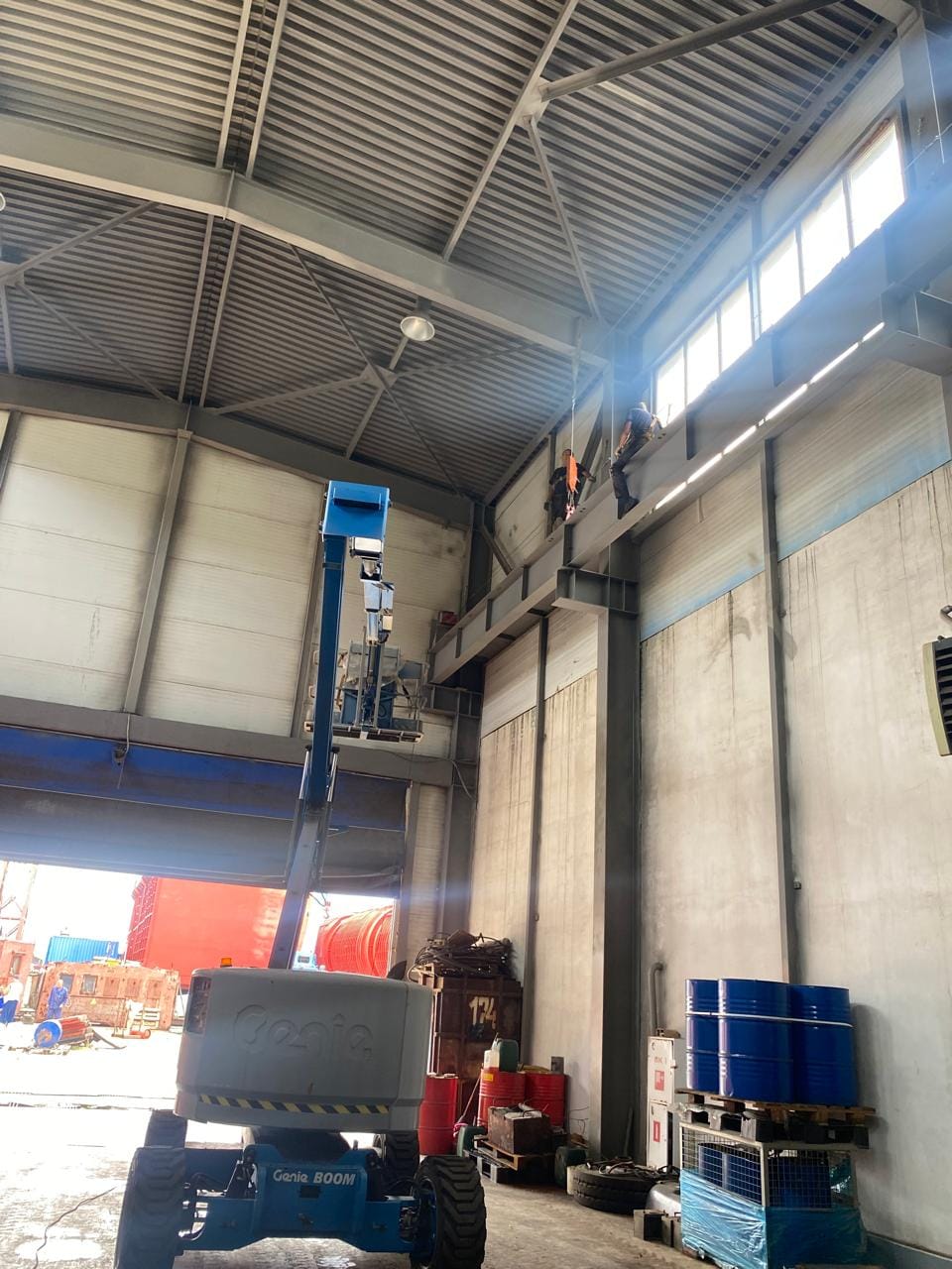 Направляющие надземного кранового пути, ремонт — фото 6