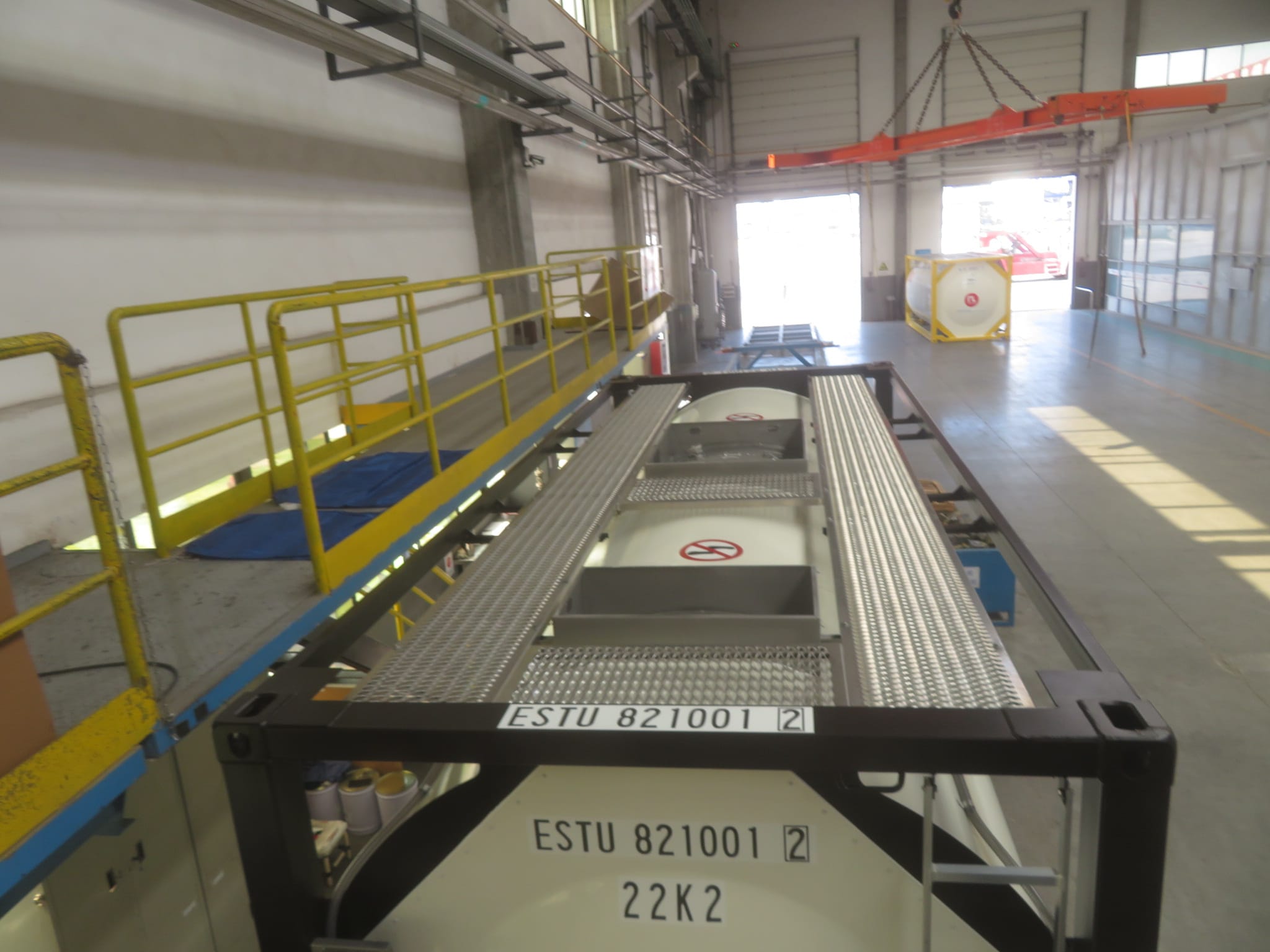 Танк-контейнер тип Т11 объём 21м3 для перевозки спиртосодержащей продукции, новый — фото 4