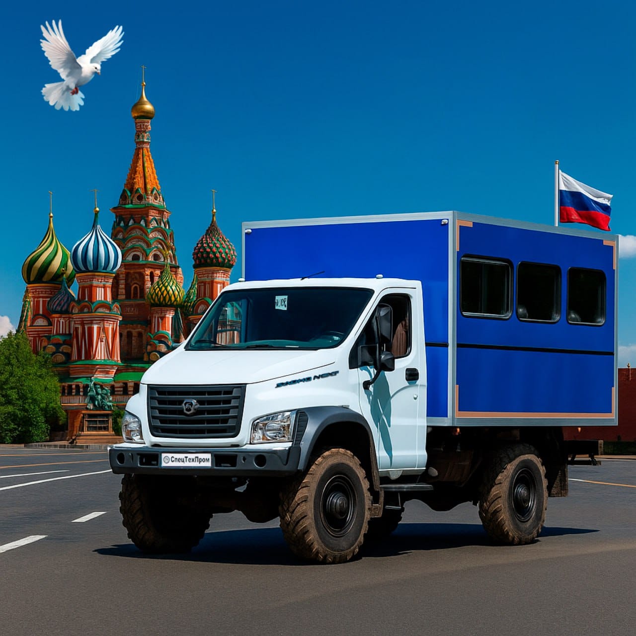 Купить вахтовый автобус на 20 мест на базе ГАЗ Садко | Производство СпецТехПром