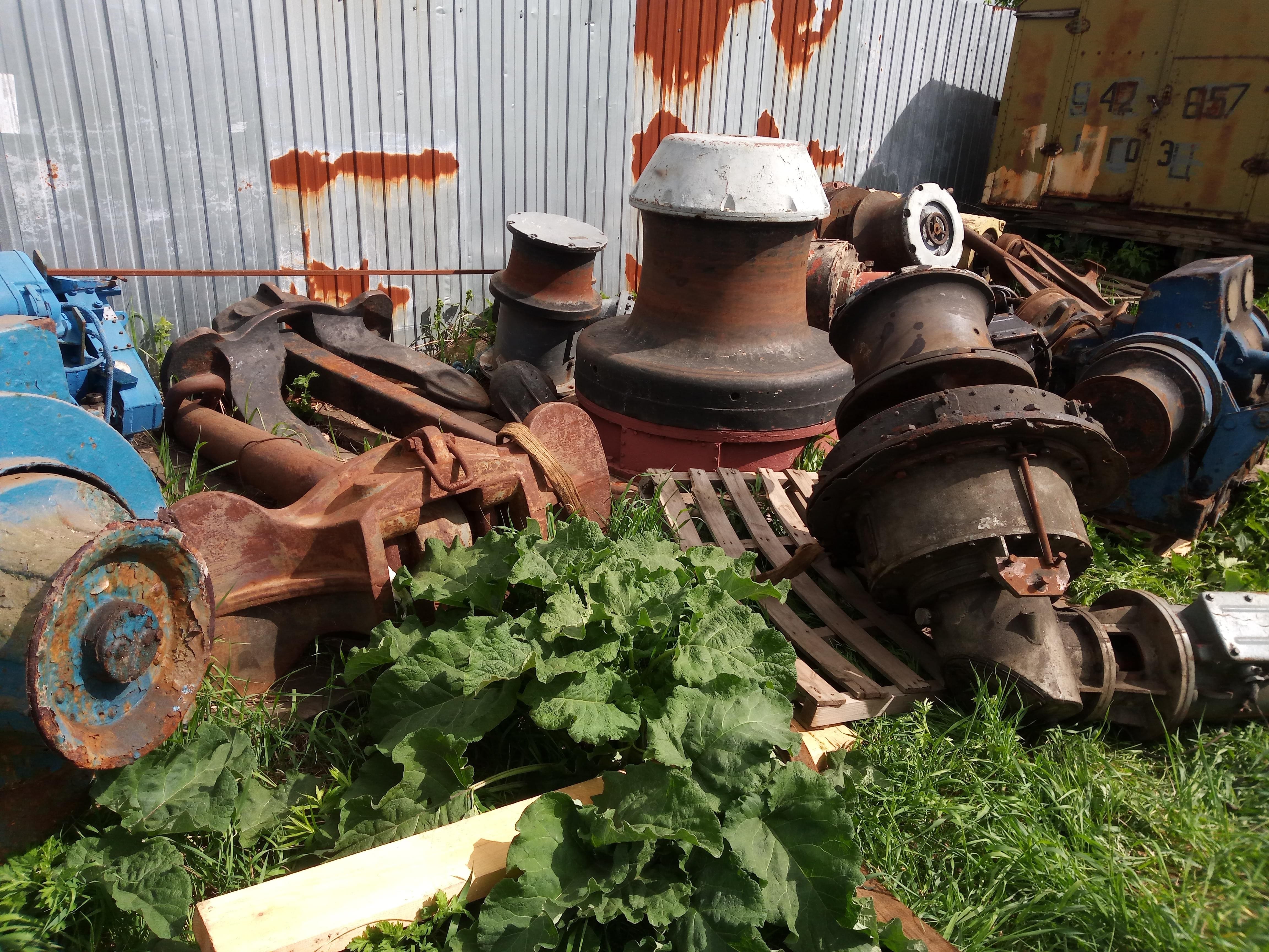 Продам шпиль яш2Р, брашпиль, якоря холла, якорные цепи — фото 5