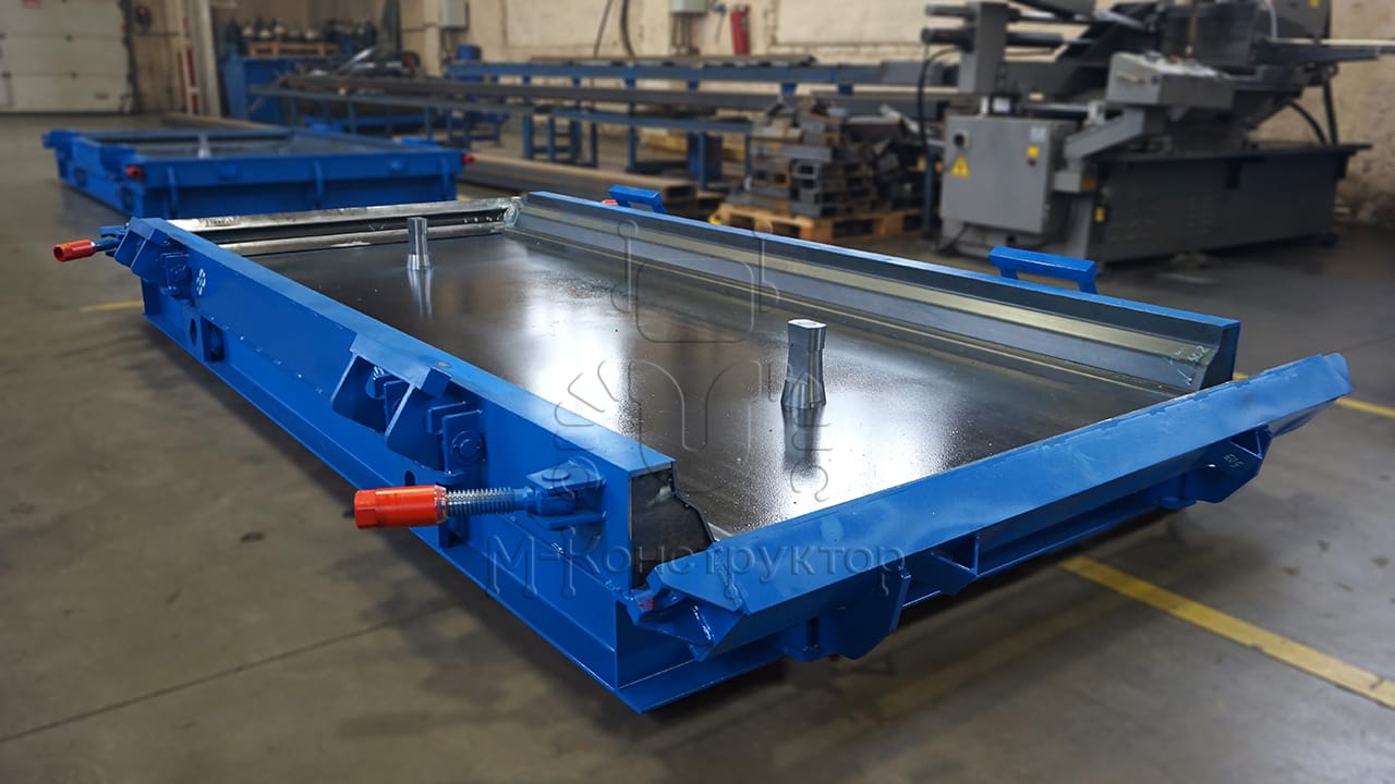 Металлоформы  для трамвайных плит — фото 3