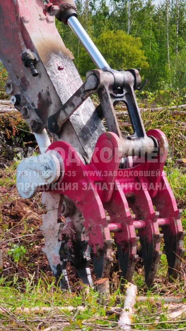 Корчеватель пней на подшипниках