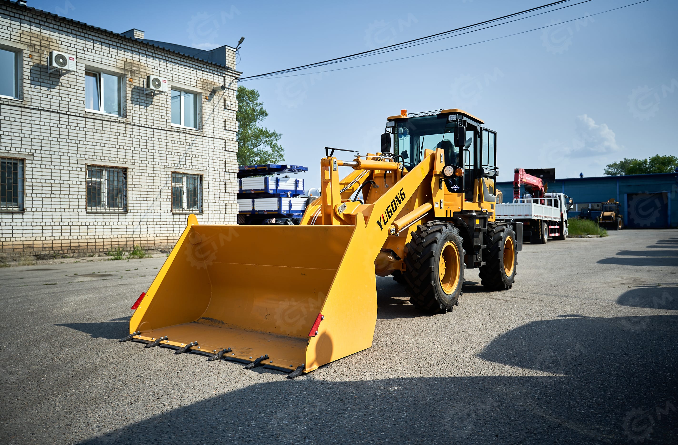 Фронтальный погрузчик YUGONG ZL30 быстросъем