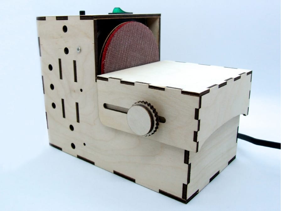 Мини шлифовальный DIY-станок для небольших заготовок и изделий — фото 5