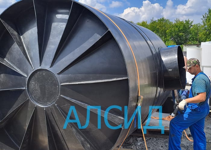 Емкость на 10 000 литров из полиэтилена. — фото 5