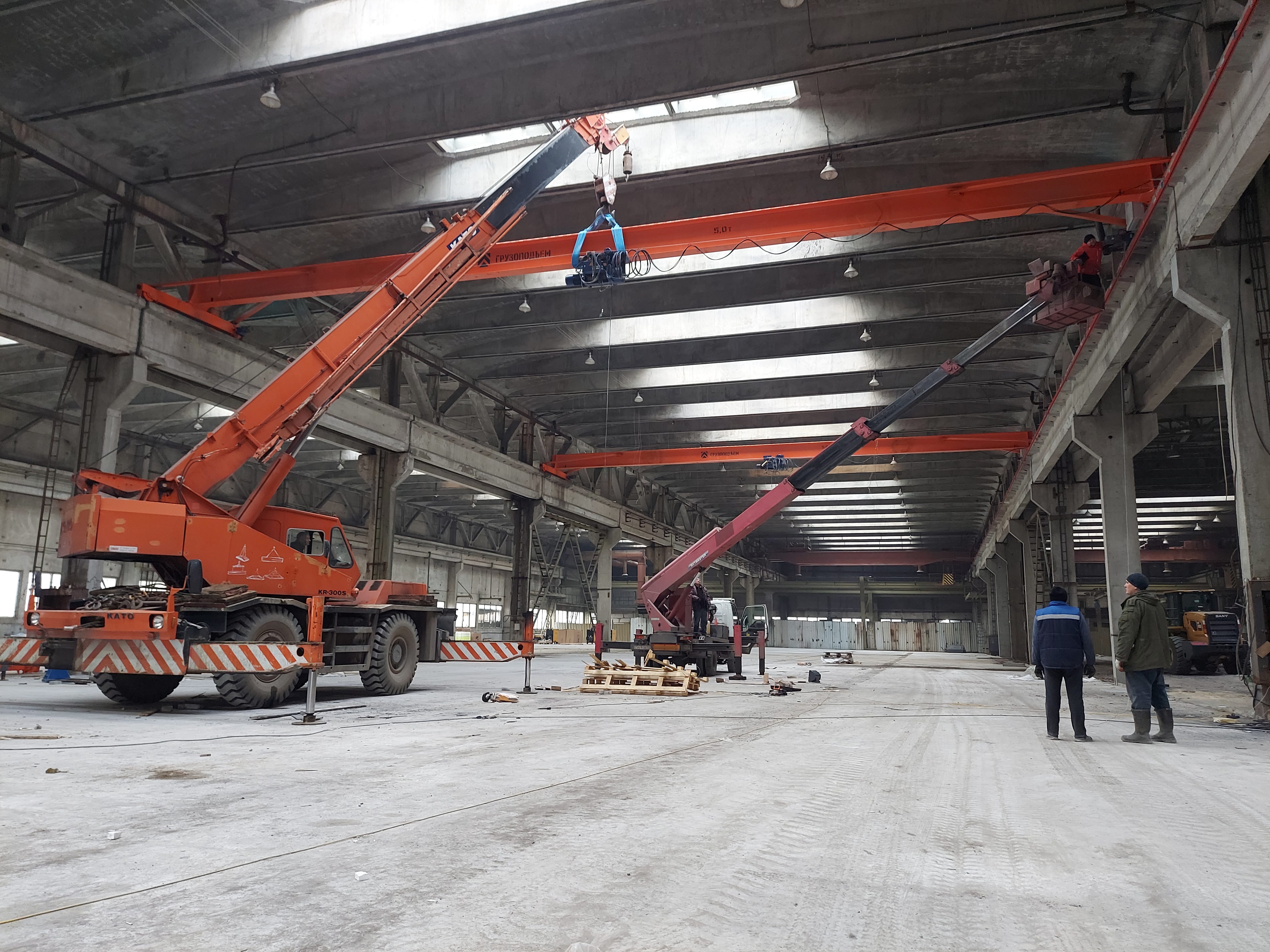 Кран-балка опорная, кран мостовой опорный однобалочный — фото 5