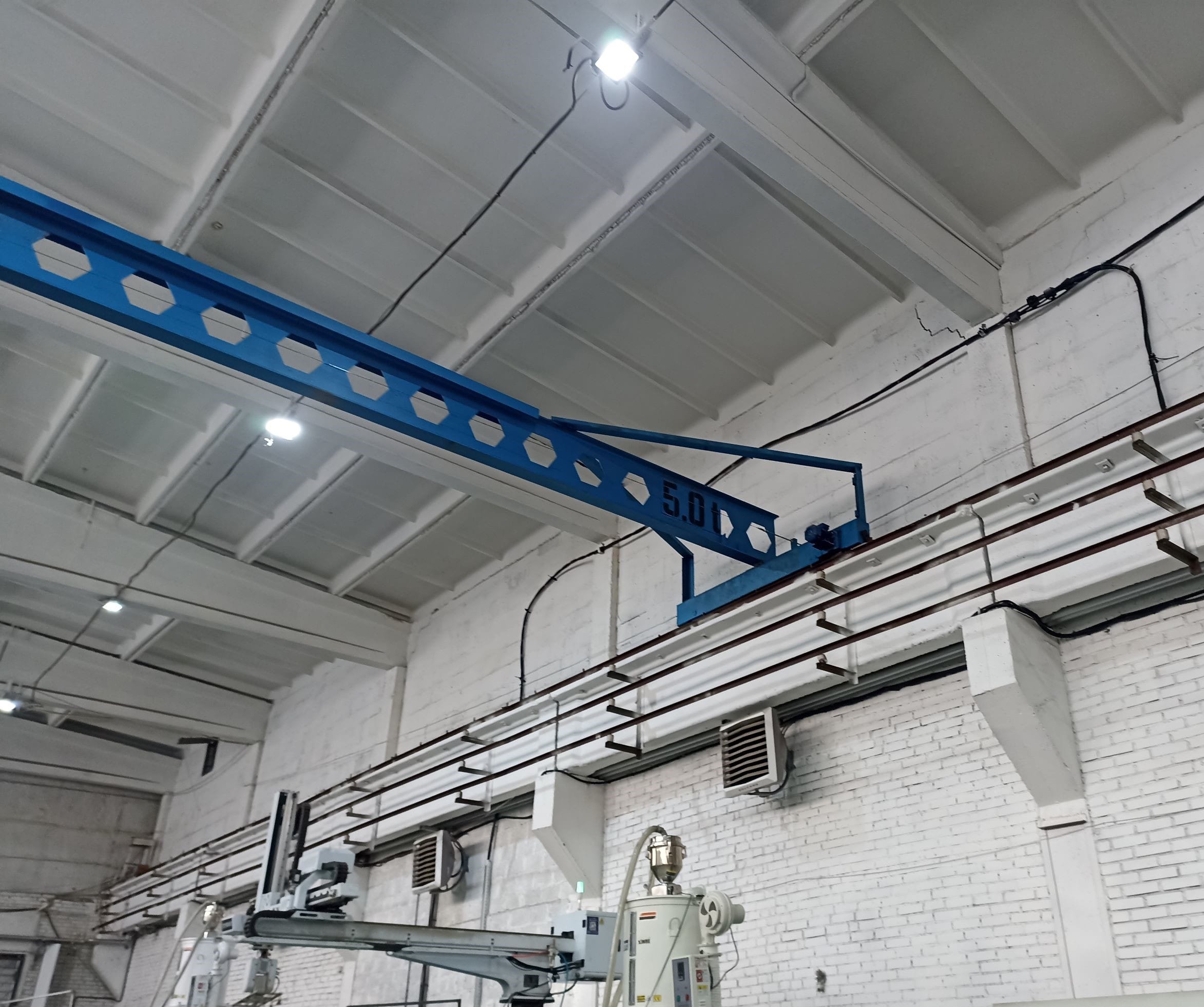 Опорные кран-балки и мостовые опорные краны — изготовление и монтаж — фото 11