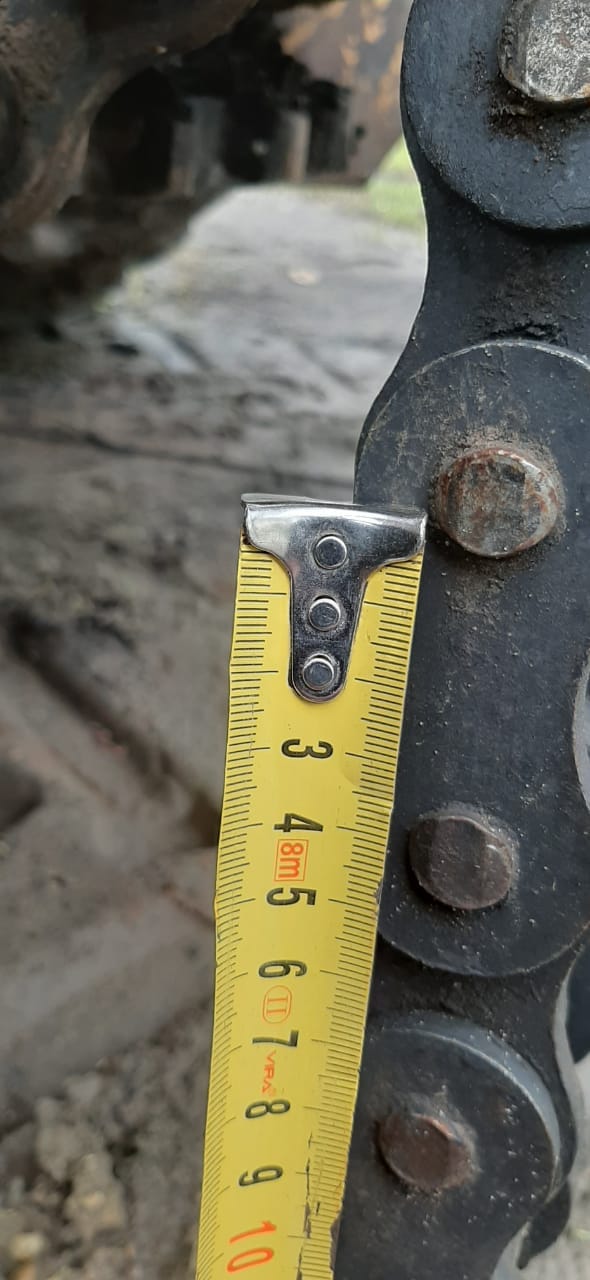 Цепь механизма поворота колонки пр-50.8 для экскаваторов ЭО-2621 ЮМЗ В-2 — фото 3