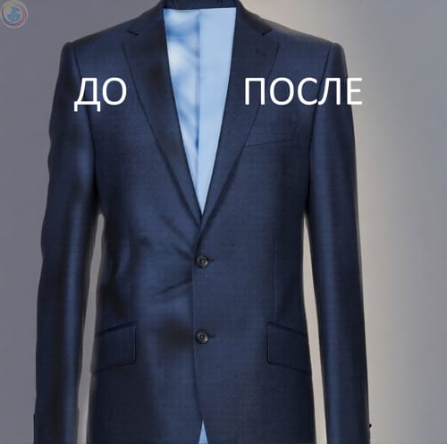 Аппаратная чистка пиджака