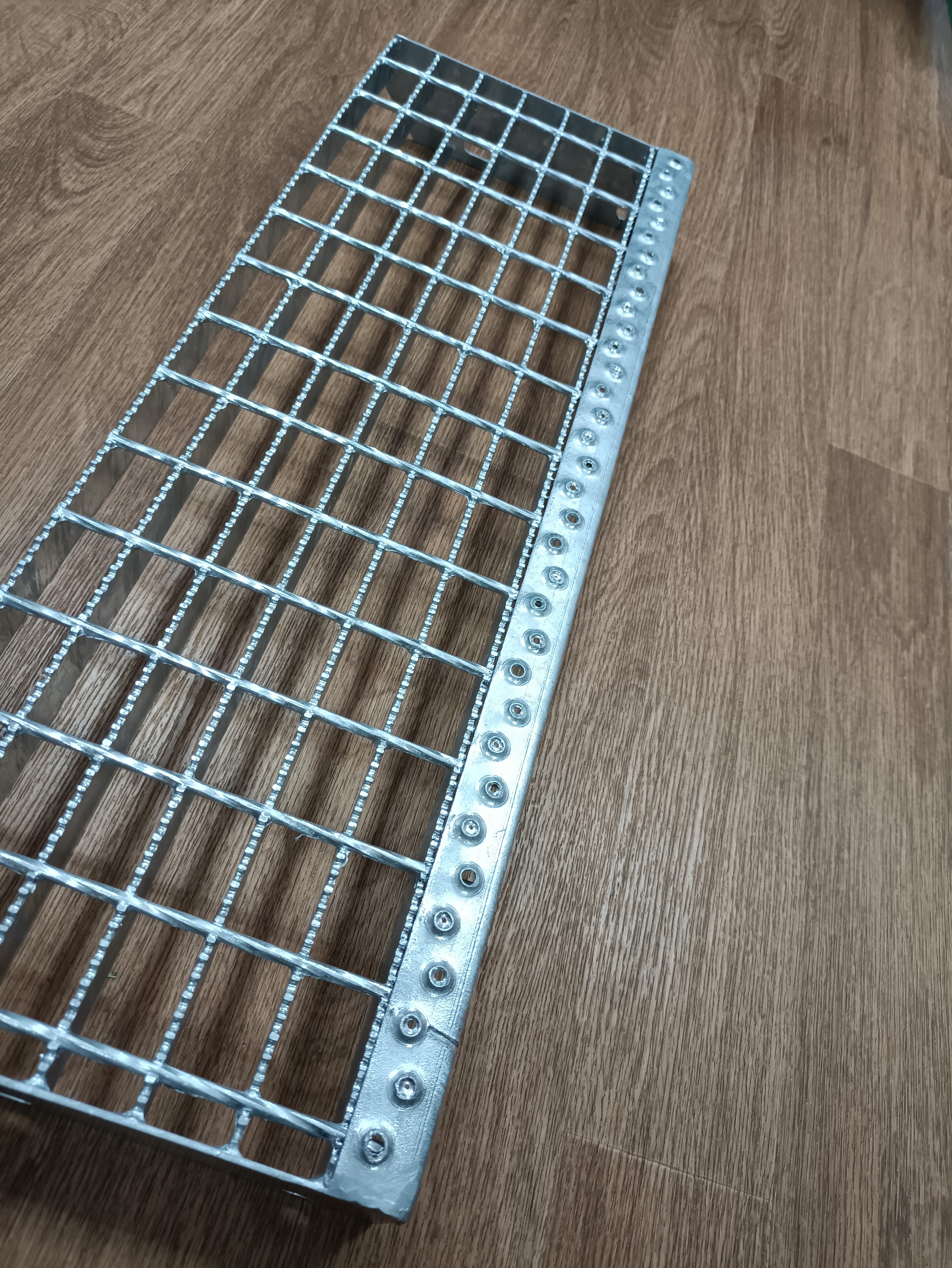 Производство ступеней из сварного настила