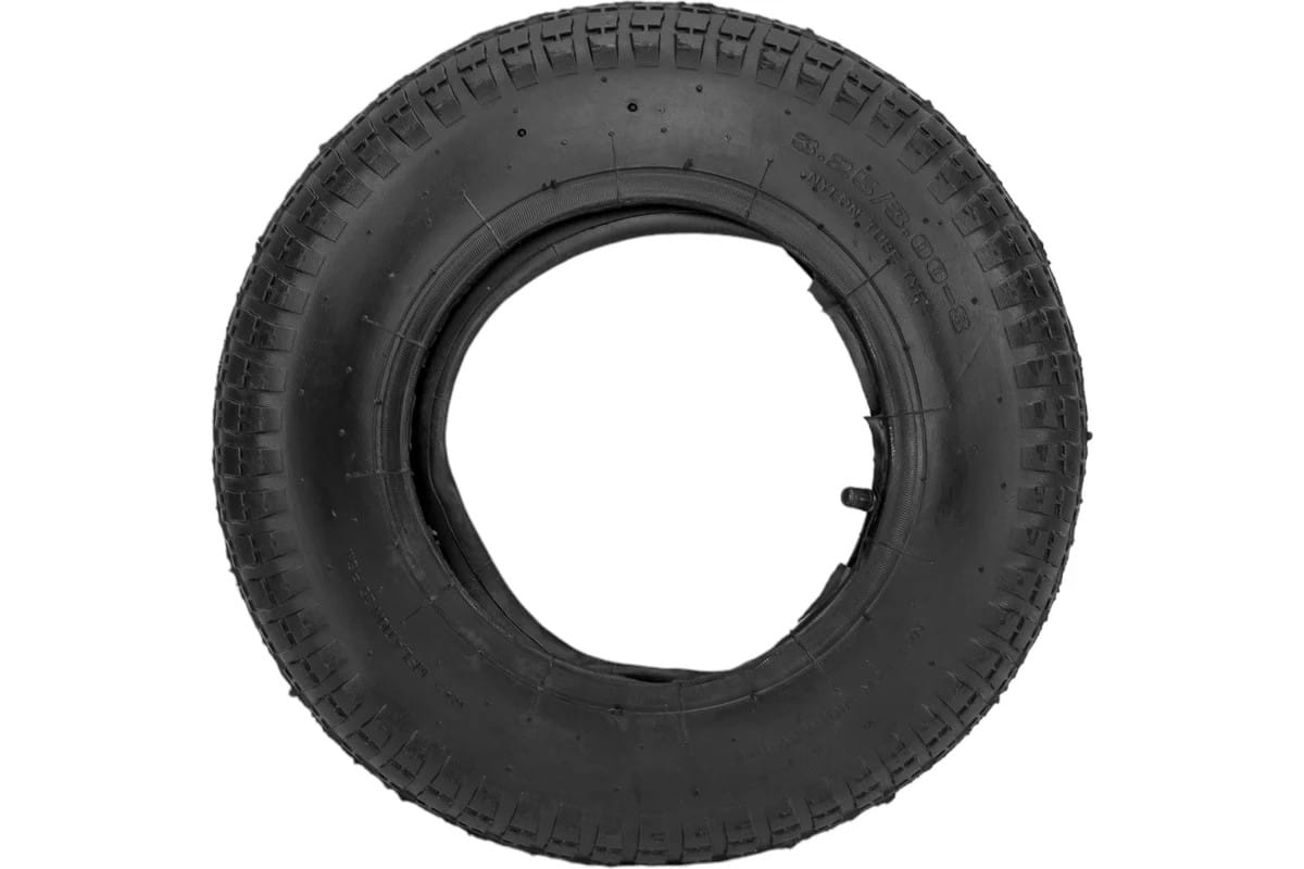 Шина Покрышка + камера 3.25 / 3.00-8 (13х3) для садовой тачки — фото 4