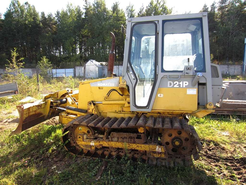 Бульдозер Komatsu D 21, сверхболотоход, 4000 м/ч — фото 2