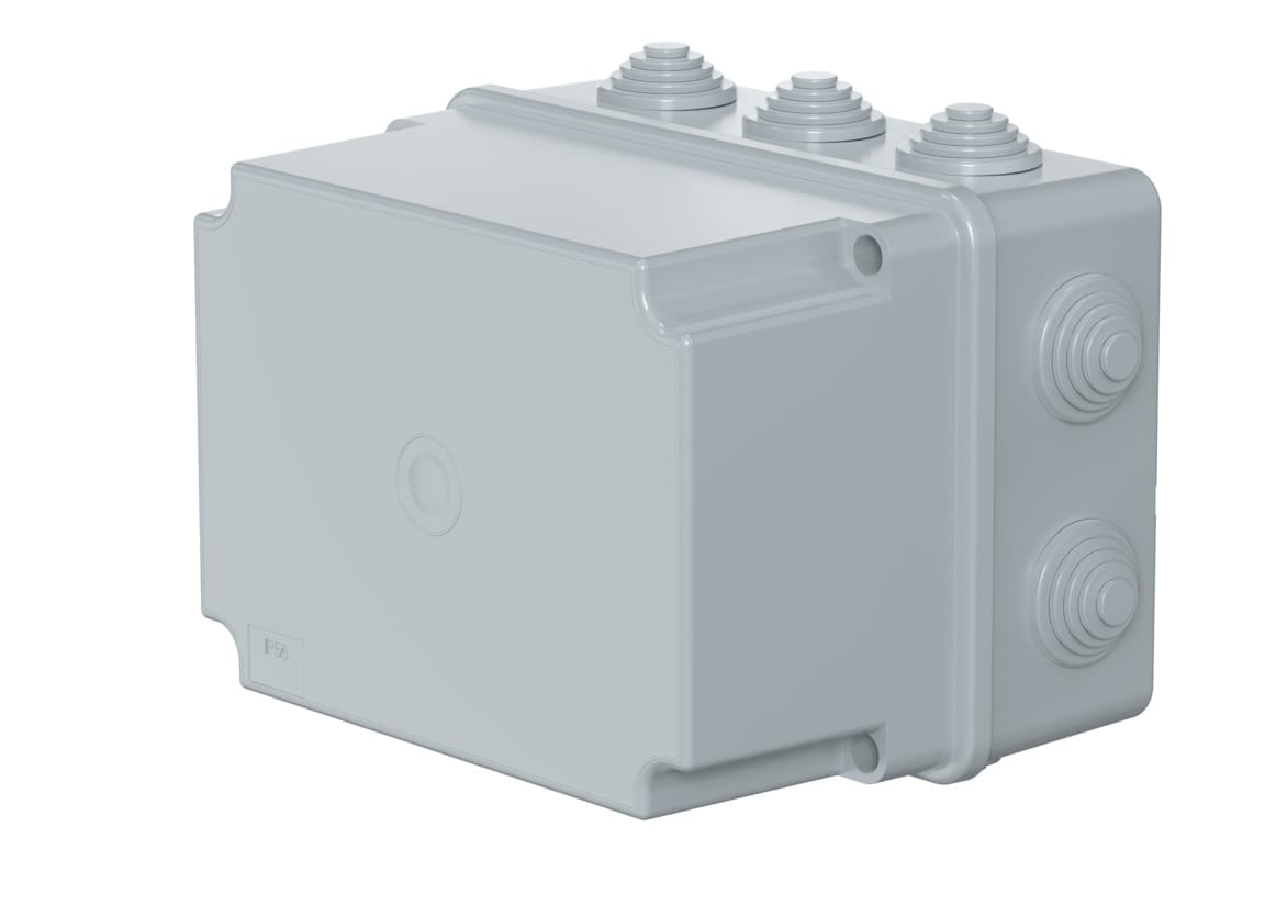 Коробка распределительная в сборе CADUCEUS ALING, 150х110х120, 10 вводов, 500В~, IP56