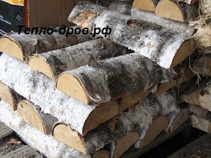 Дрова берёзовые колотые Доставка