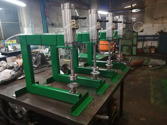 Пресс пневматический для обивки сидушек — фото 3