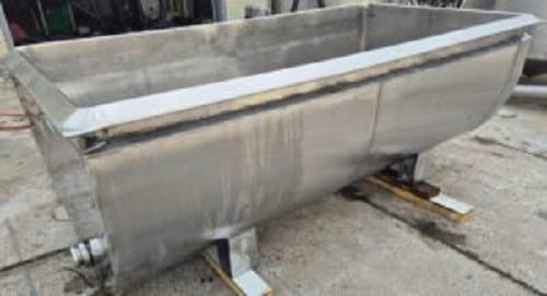 Ванна творожная нержавеющая ВТН, объем 2,5 куб.м, с рубашкой, инв 3818