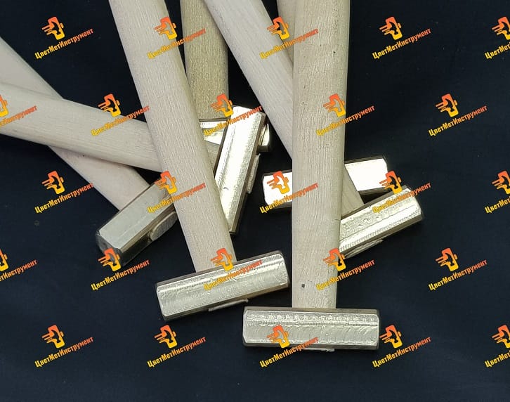 Молоток латунный 0, 4 кг — фото 2