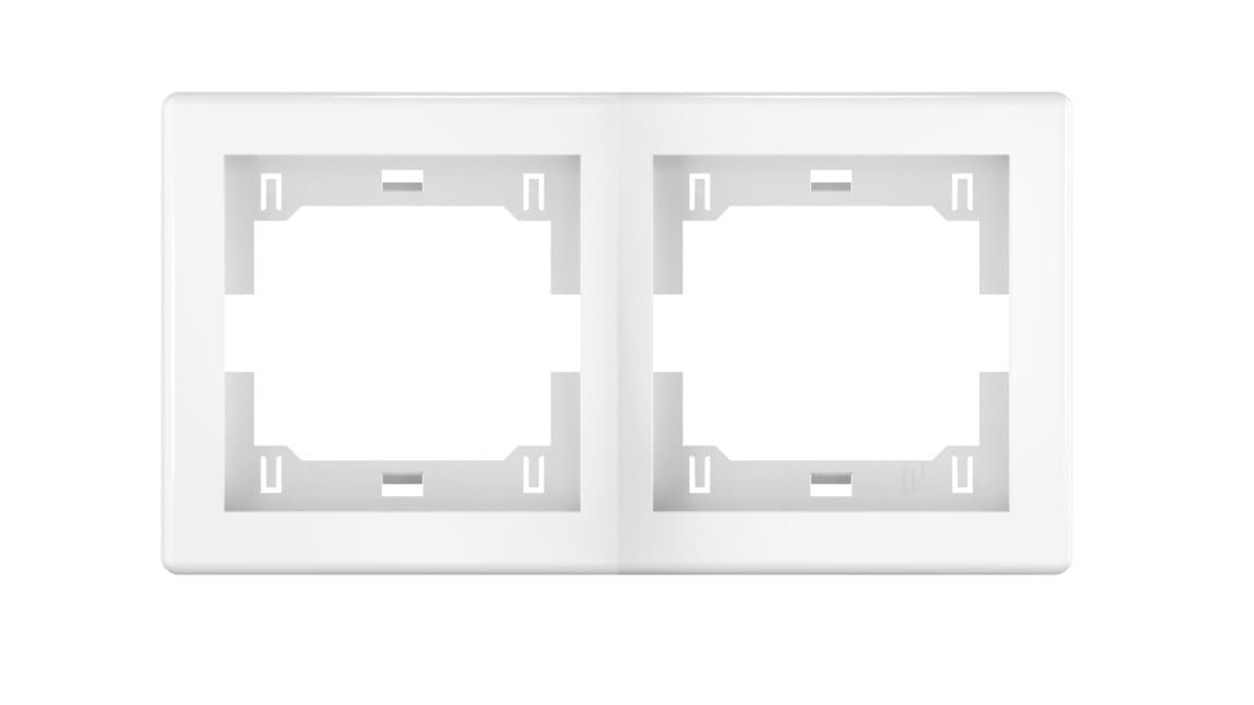 Рамка CADUCEUS ALING PRESTIGE декоративная, двухместная, горизонтальная