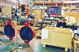 Дисковые затворы ГРАНВЭЛ для условий Крайнего Севера