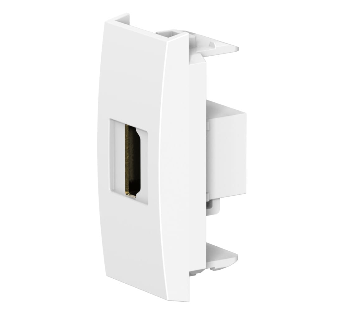 Розетка HDMI тип А-A CADUCEUS ALING MODE для скрытой проводки, механизм