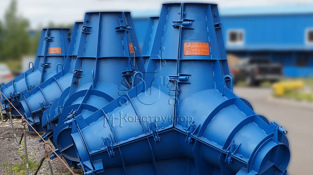 Металлоформы для тетраподов — фото 3