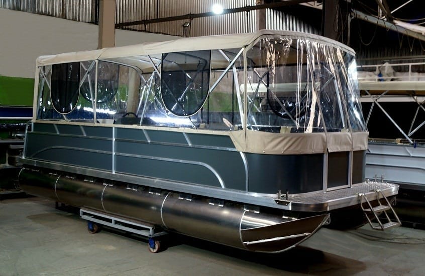 Катер алюминиевый понтонный тримаран Турист-720&amp;amp;amp;amp;amp;quot; — фото 2