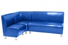 Диван «Классик» угловой, экокожа, цвет любой