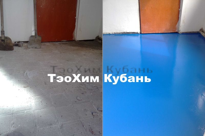 Монтаж цветных полов тонкослойных, кварц-наполненных, наливных полов — фото 3