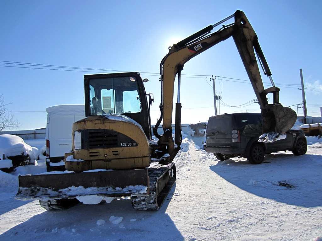 Миниэкскаватор CAT 305, 2012 г, 5,5 т, 3 ковша — фото 2