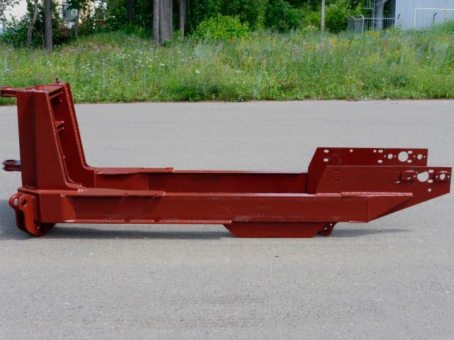 Рама экскаватора ЭО-2621В-3 на базе трактора ЮМЗ 6 АКЛ — фото 3