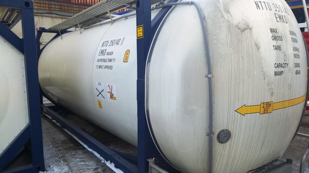 Танк-контейнер модель Т11 SWAP объём 35м3 для наливных грузов — фото 3