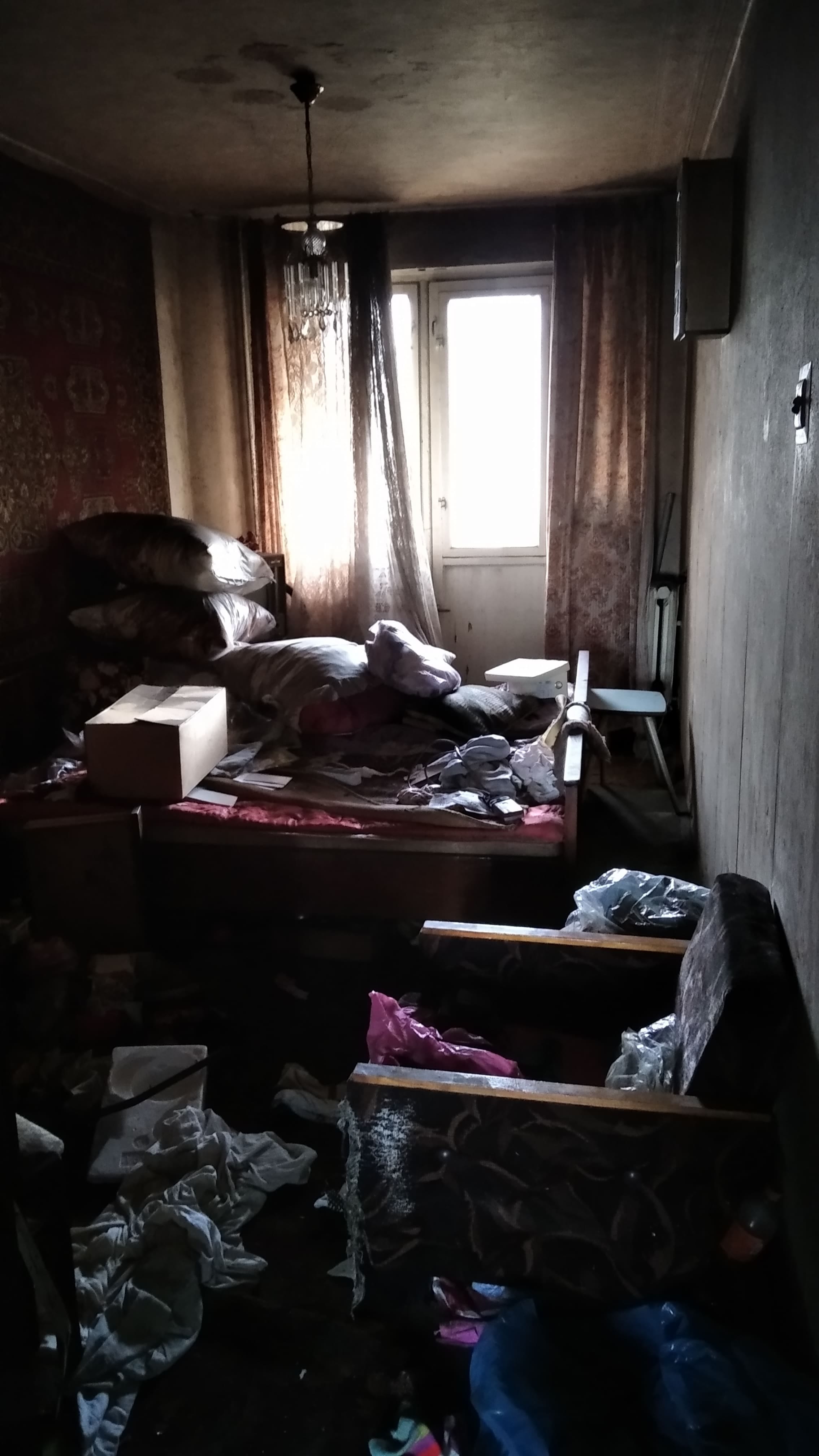 Уборка квартир после пожара. Донецк (ДНР)