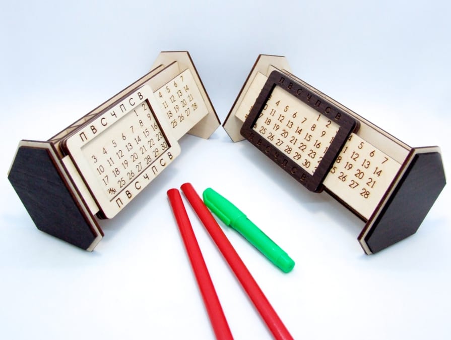 Настольный Органайзер - "Вечный Календарь" "RULTIG" — фото 4