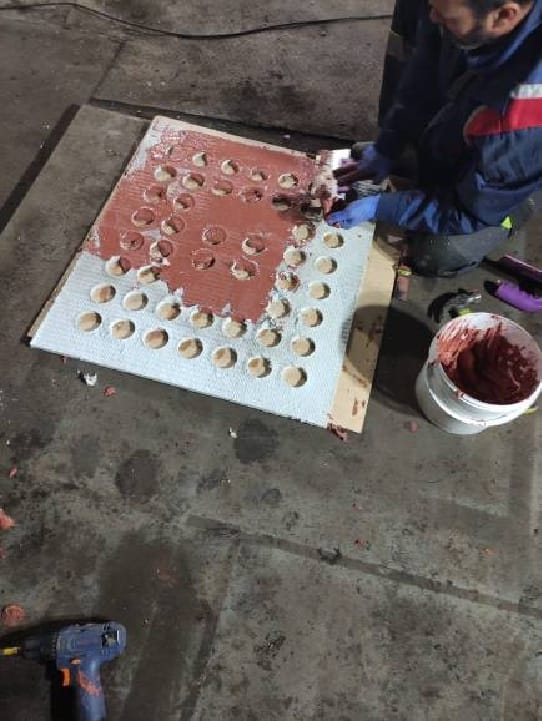 Огнеупорный клей мастика АНКЕР-Д 1700 С — фото 3