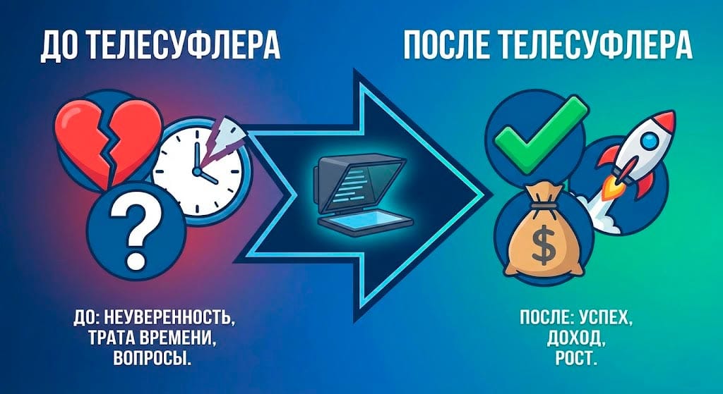 Аренда телесуфлера с оператором в Москве | Выезд на съемку — фото 3