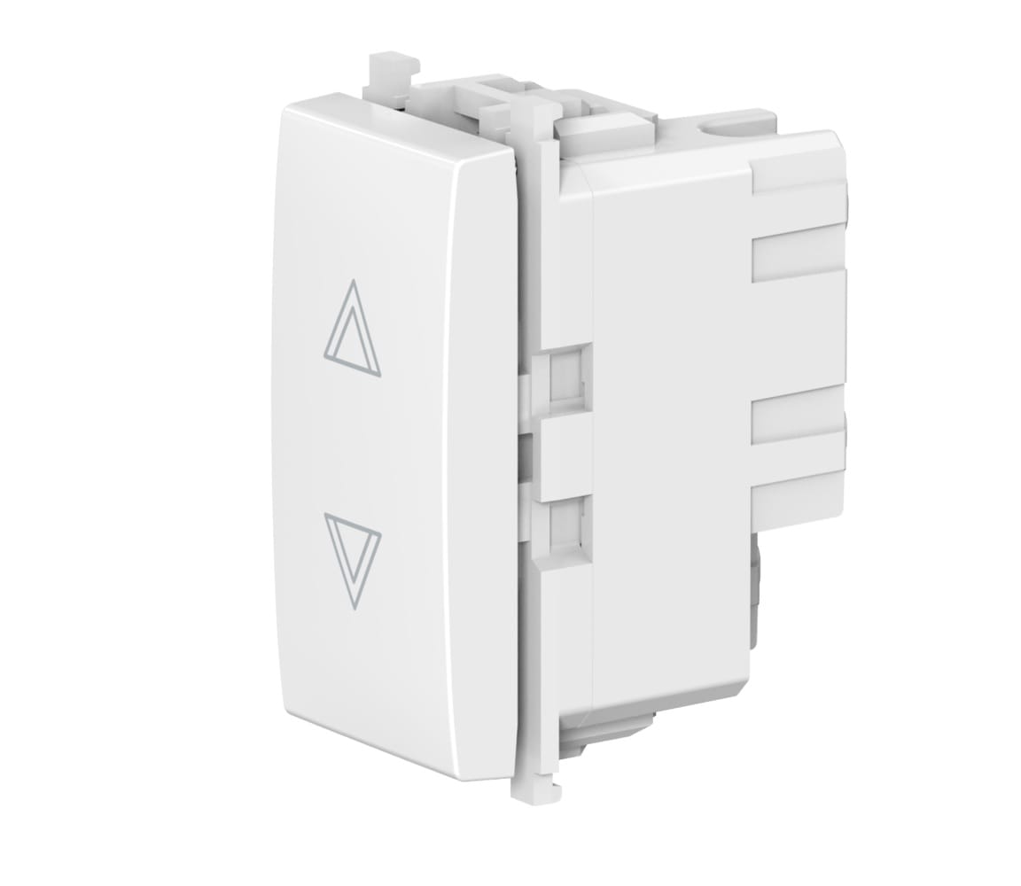 Выключатель CADUCEUS ALING EXPERIENCE для скрытой проводки, кнопочный для рольставней/жалюзи, 10А, 250В~