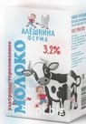 Молоко 3,2 %  "АЛЁШКИНА ФЕРМА"  1л