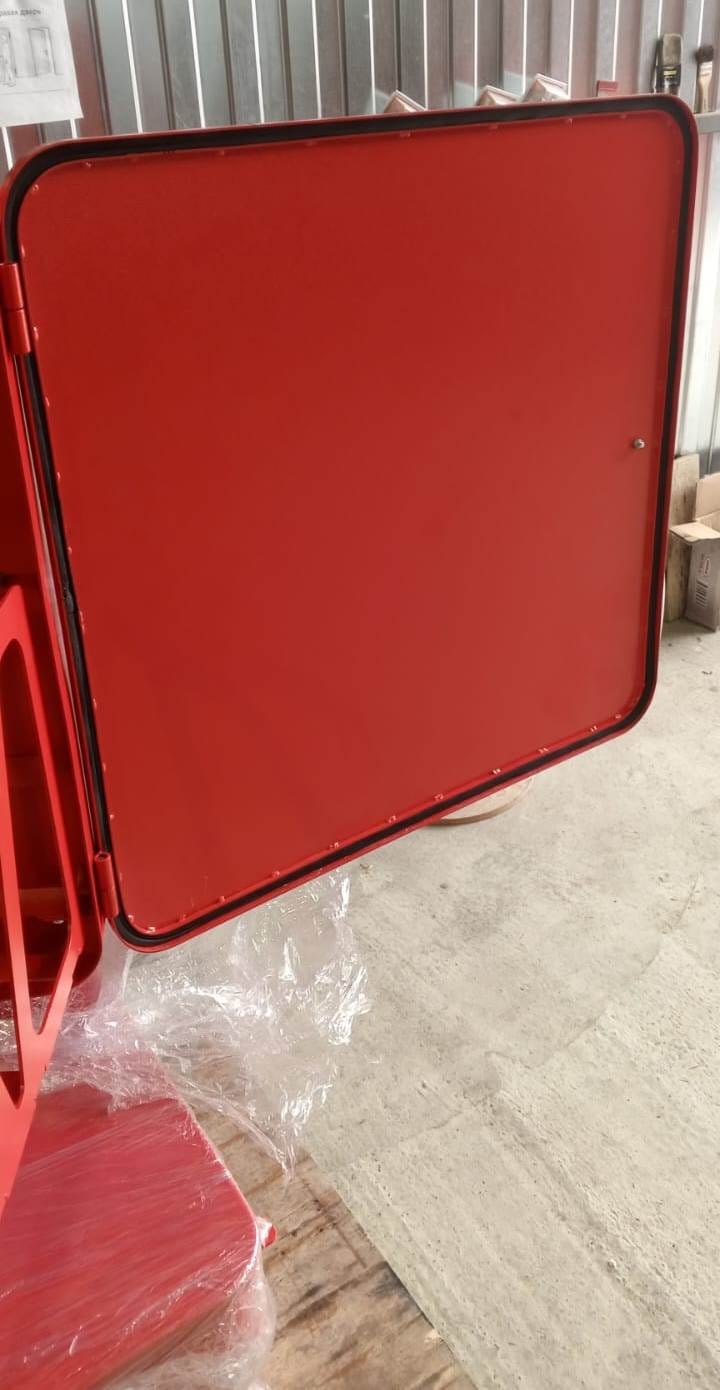 Ящик для хранения пожарного рукава с подвижной корзиной — фото 3