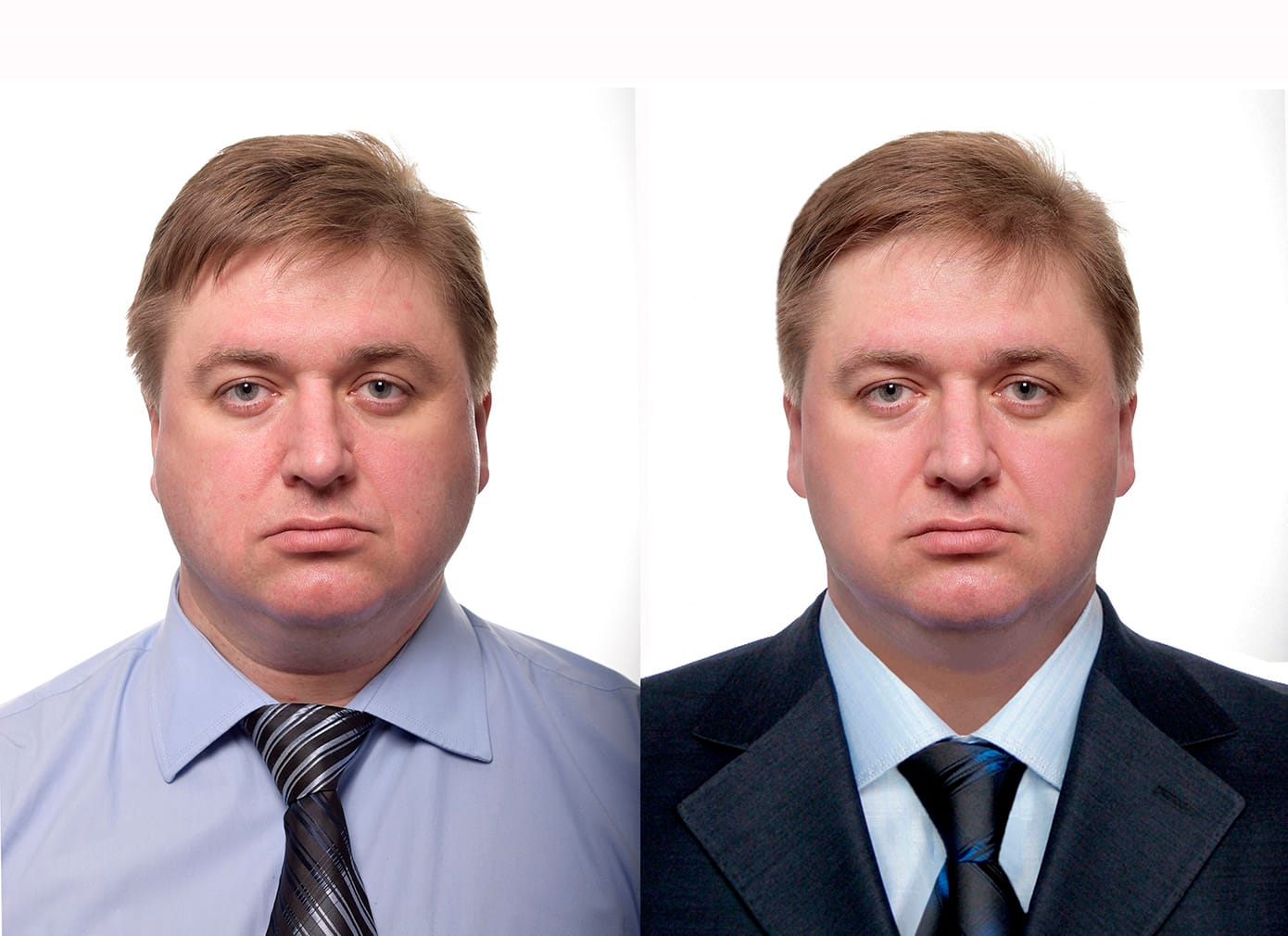 Фото на документы, удаленная обработка, подставить форму, костюм, коррекция лица, возраста и веса — фото 6