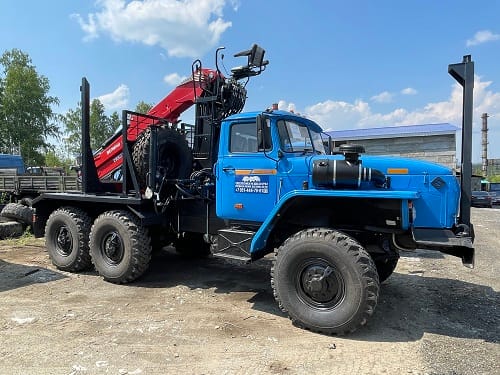 Лесовоз Урал 2011 г.в. капремонт 2025 м новым ГМ елмаш 10-74