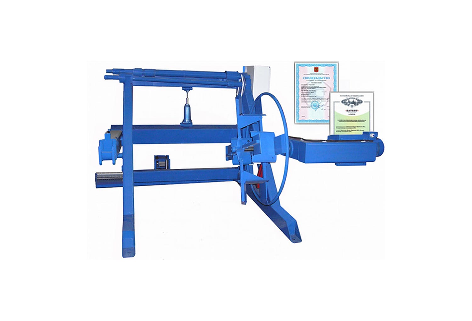 Перемоточное Устройство для намотки кабеля на барабаны (с измерителем длины кабеля) УПК-18ПРГ c РКУ