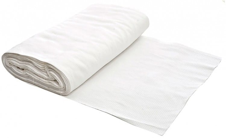 Полотно вафельное отбеленное, ширина 45см (рулон - 60 п/м) плотность 200г/м2, хлопок 100%, арт.2-95/6 г.Иваново