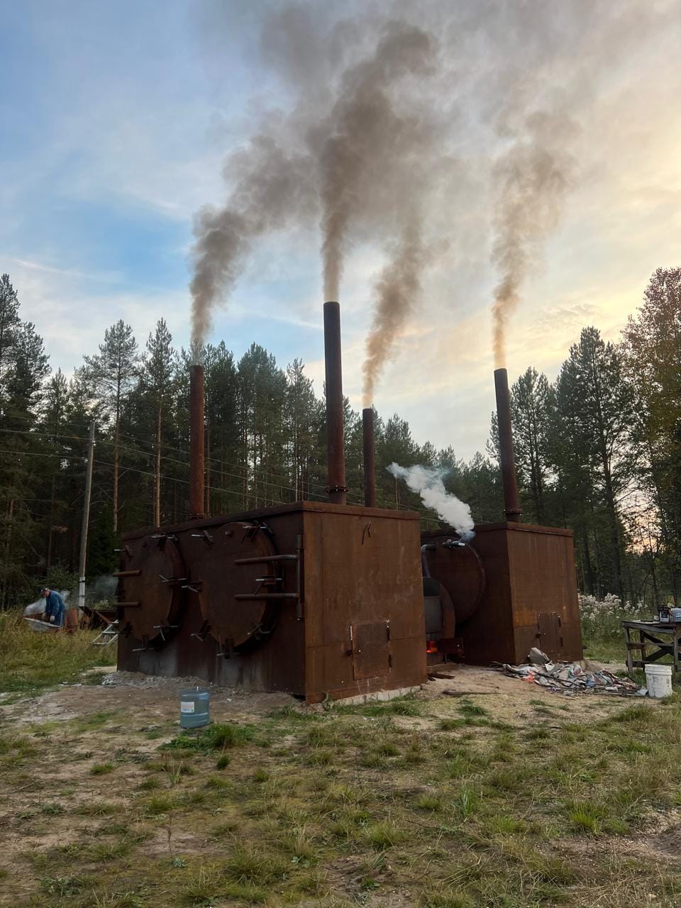Печи углевыжигательные пиролизные. — фото 5