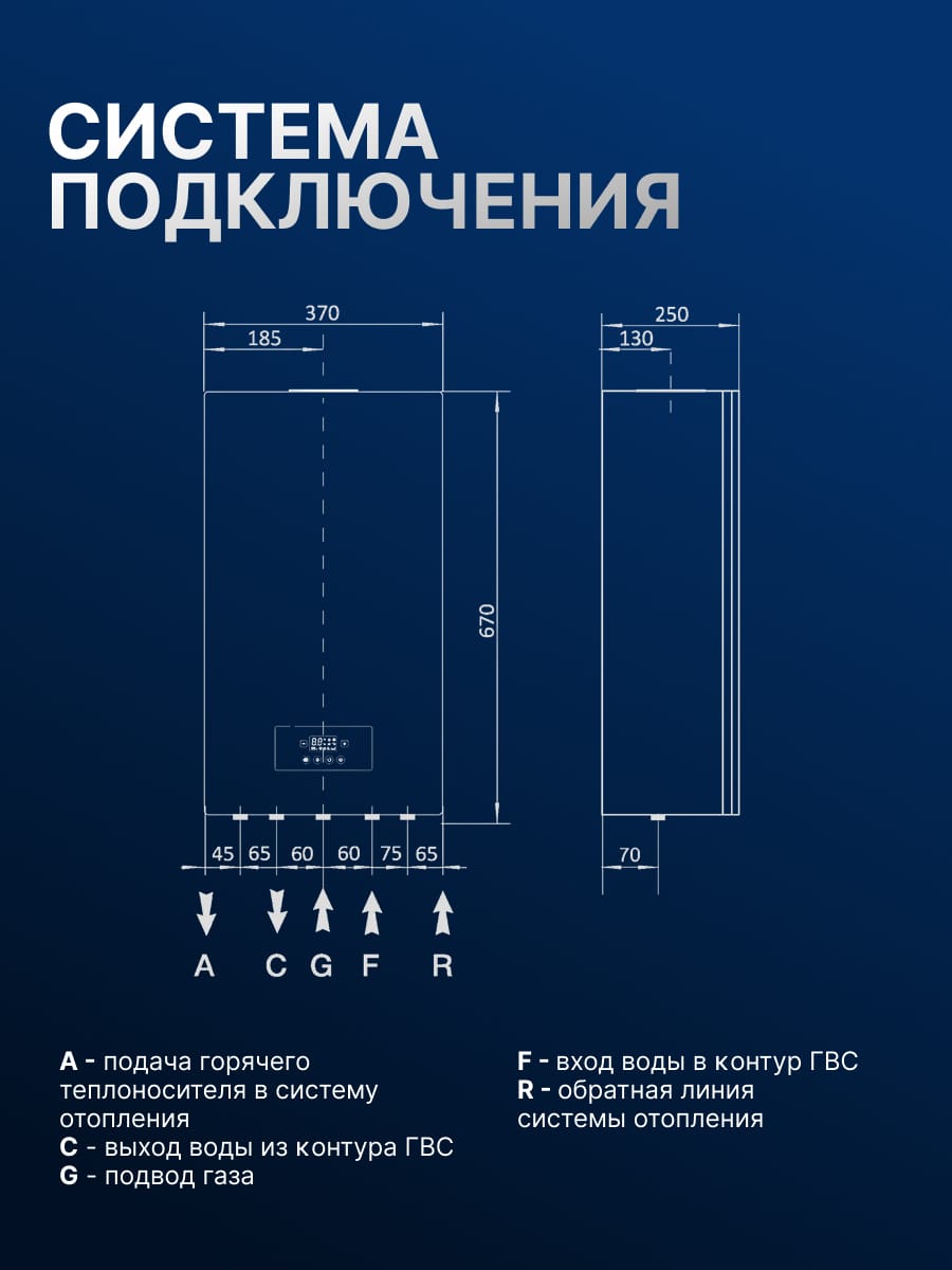 Газовый котел HUBERT Smart AGB 35DY настенный двухконтурный — фото 8