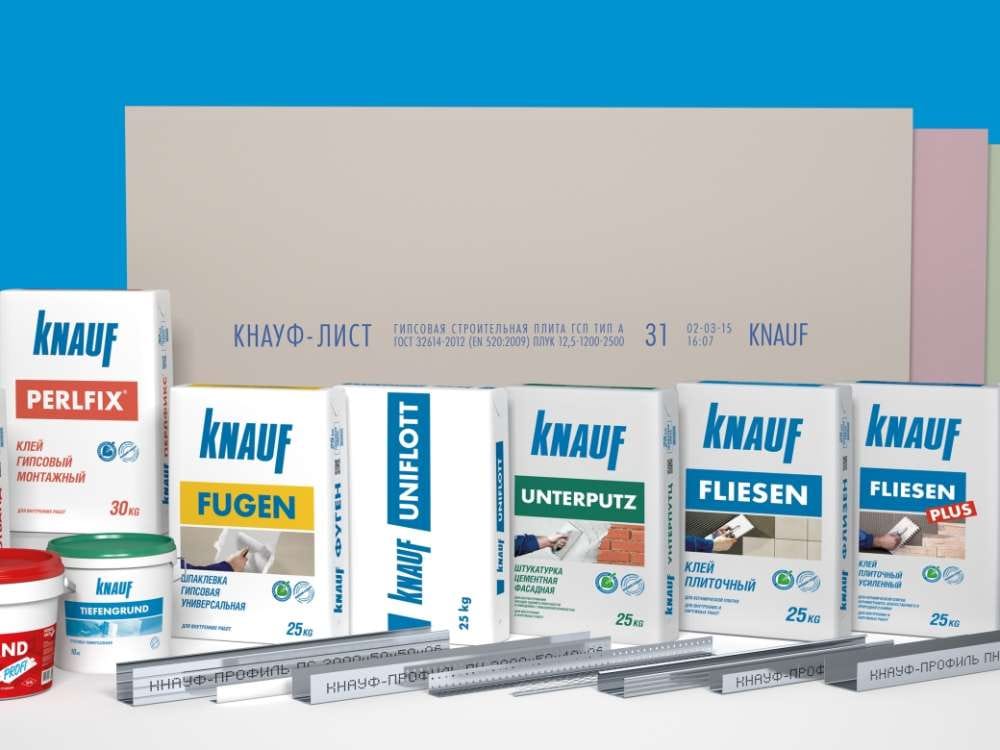 Как приобрести высококачественную продукцию Кнауф?