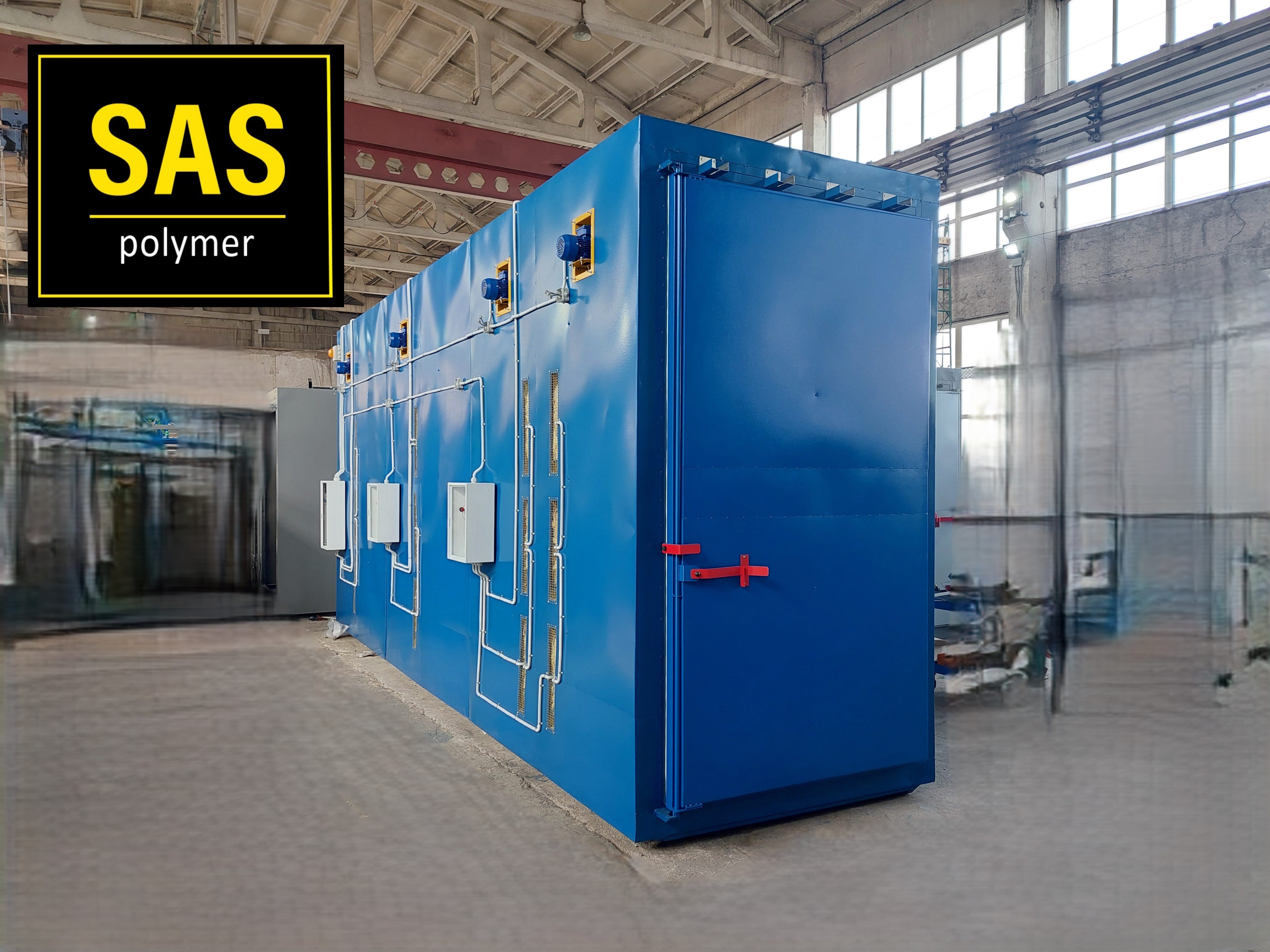 Камера полимеризации для порошковой покраски, модель КП - 08 - 6218