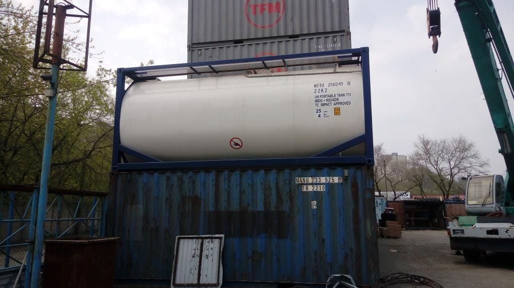 Танк-контейнер тип Т11 объём 25м3 для перевозки нефтехимической продукции, новый. — фото 2